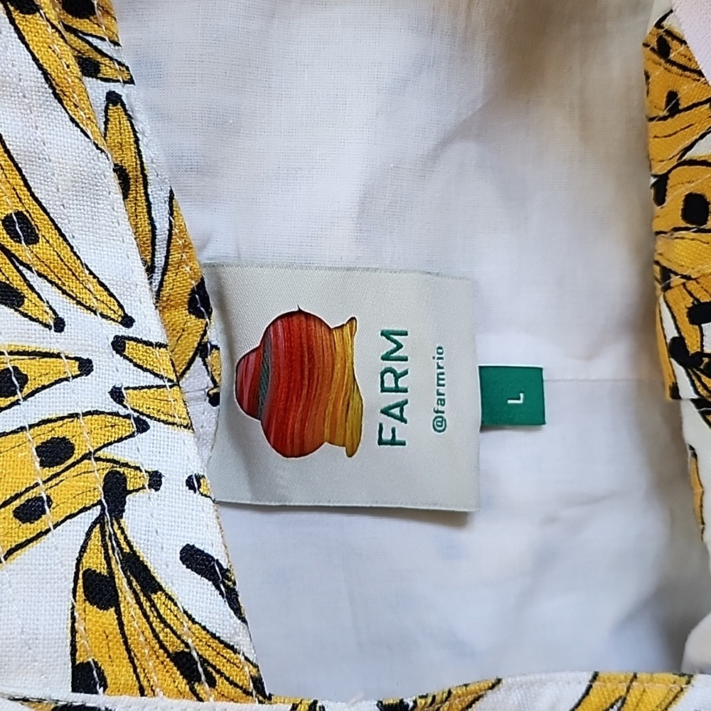 FARM Rio Yellow Sundress Mini - Picture 2 of 16